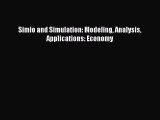 Book Simio and Simulation: Modeling Analysis Applications: Economy Download Online