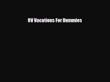 Download RV Vacations For Dummies Ebook