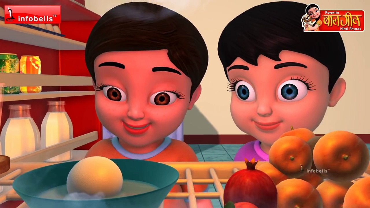 Chunnu Munnu - Hindi Rhymes 3D Animated infobells - Vidéo Dailymotion