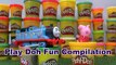 Play Doh Thomas The Tank Engine Short Clips Jake Pirates Peppa Pig Sesame Street Disney Frozen Cars