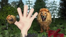 3D Wild Animals Finger Family | Daddy Finger 3D Nursery Rhyme | Animal Sketch Song For Children