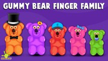 The Finger Family Gummy Bear Family Nursery Rhyme | Gummy Bear Finger Family Songs