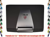 Asus G751JL-T7003T - Portátil de 17.3  (Intel Core i7-4720HQ 8 GB de RAM Disco HDD de 1000