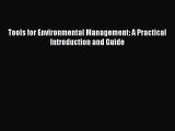 PDF Tools for Environmental Management: A Practical Introduction and Guide  EBook