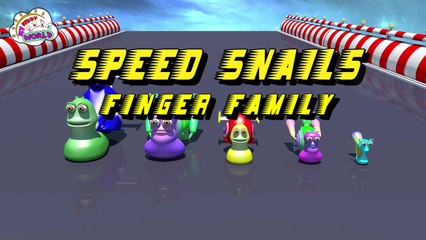 Speed Snails Finger Family - My Kiddy World 3d Finger Family Nursery Rhymes and Songs for Children