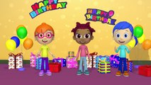 TuTiTu Songs | Happy Birthday Song Ver.2 (New Animation) | Songs for Children with Lyrics