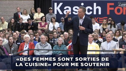 «Des femmes sont sorties de la cuisine» pour me soutenir