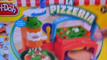 Play Doh Twirl N Top Pizza Shop Pizzeria Pizza Maker Playset