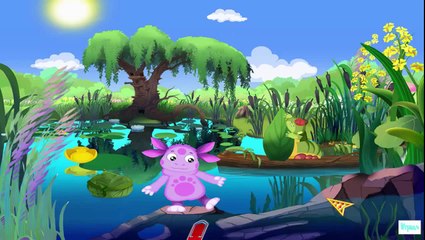 Лунтик Развивающие игры для детей Лунтик учится рисовать Серия 7 Прохождение 2015 года