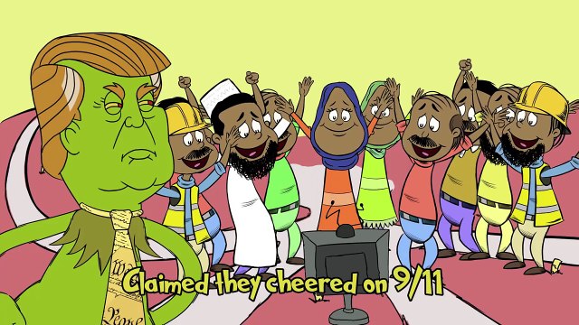 Quand Donald Trump est représenté en Grinch