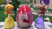 Disney Princess Sofia Kinder Surprise Eggs Frozen Play Doh Hello Kitty Thomas & Friends Eg
