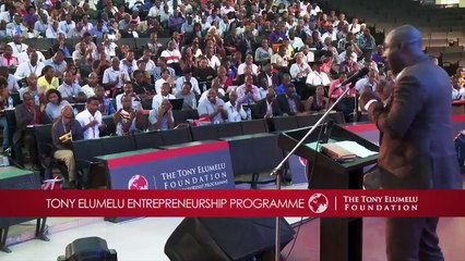 Clip de promotion de la Fondation Tony Elumelu