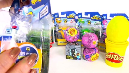 Descargar video: Super Wings Mini Toys em Português Peppa Pig Massinha Play Doh Minecraft Brinquedos 출동슈퍼윙스 신제품 장난감