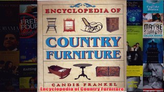 Download PDF  Encyclopedia of Country Furniture FULL FREE