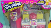 Shopkins Season 3 Playset Makeup Spot Fashion Spree Exclusive Toy Blind Bag Video Cookiesw