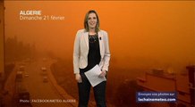 Tempête de sable au Maroc et Algérie