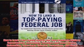 Download PDF  How to Land a TopPaying Federal Job Your Complete Guide to Opportunities Internships FULL FREE