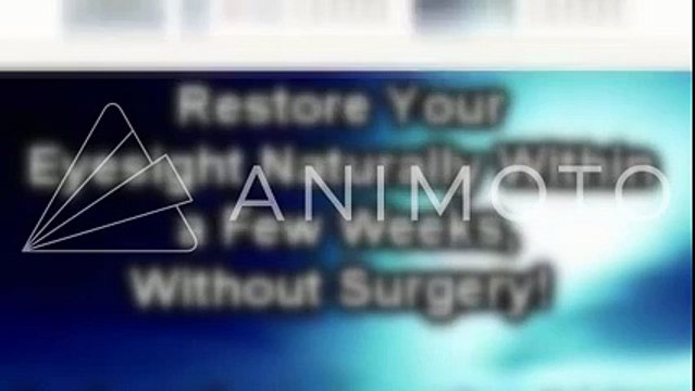 Watch - Improve Your Vision Naturally - Dr Bates Method !