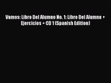 Download Vamos: Libro Del Alumno No. 1: Libro Del Alumno   Ejercicios   CD 1 (Spanish Edition)