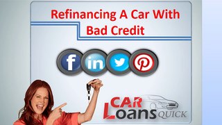 How to refinancing auto loan with bad credit