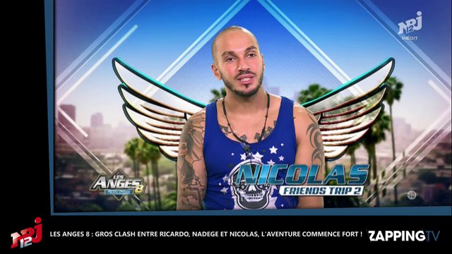 Les Anges 8 : Gros clash entre Ricardo, Nadège et Nicolas, l'aventure commence fort ! (Vidéo)