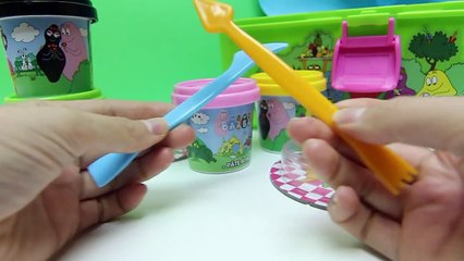 Play Doh Barbapapa Molds and Shapes Carry Case Play Dough Picnic Set Barbapapá Barbapapa Family