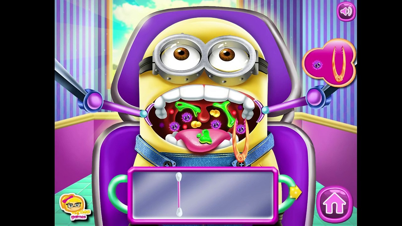 Minions Throat Doctor Game - Minions Doctor Games Compilation | Baby Kids Games