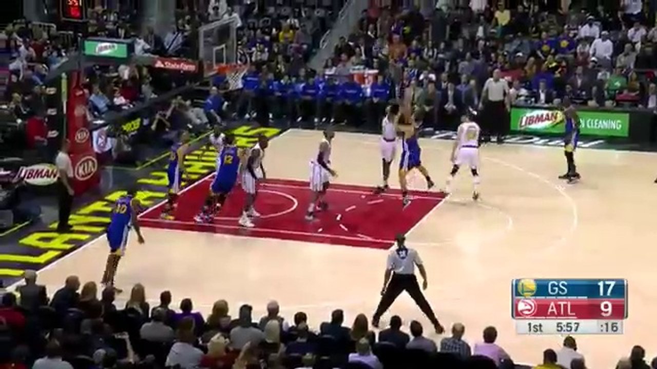 Klay Thompson 27 Pts - Full Highlights - Warriors vs Hawks - February 22, 2016 - NBA 2015-16 Season