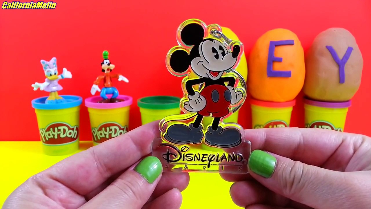 5 Play Doh Surprise Eggs Disney Toys