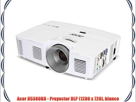 Acer H5380BD - Proyector DLP (1280 x 720) blanco