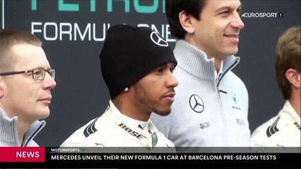 İşte Mercedes'in yeni Formula 1 aracı