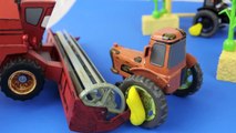 Disney Cars PRANKS Tractor Tipping Play-Doh Boot Prank by Frank on Lightning McQueen Mater