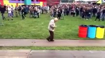 83-year-old man goes wild at electronic dance festival