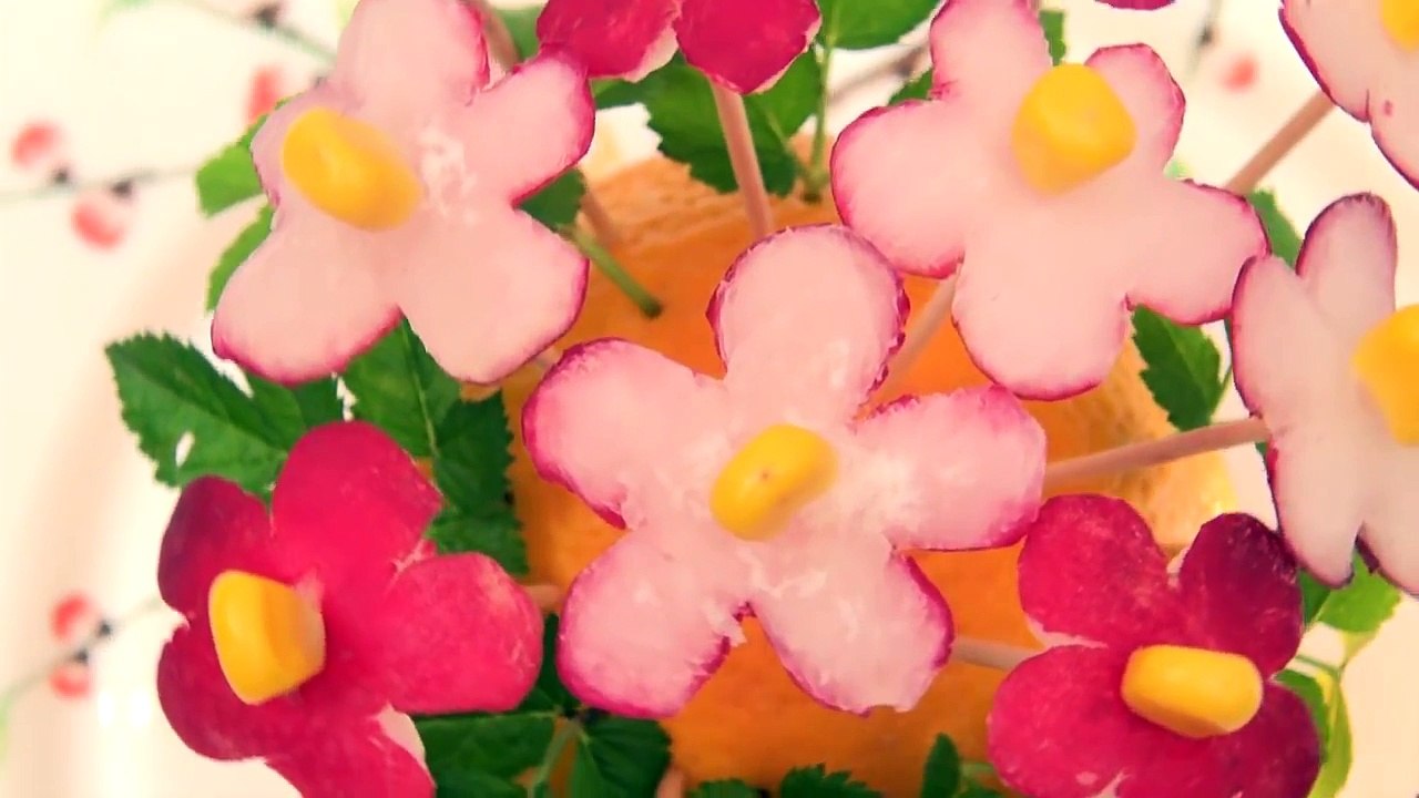 Карвинг для начинающих ВАЗА ИЗ АПЕЛЬСИНА Украшение стола из фруктов и овощей