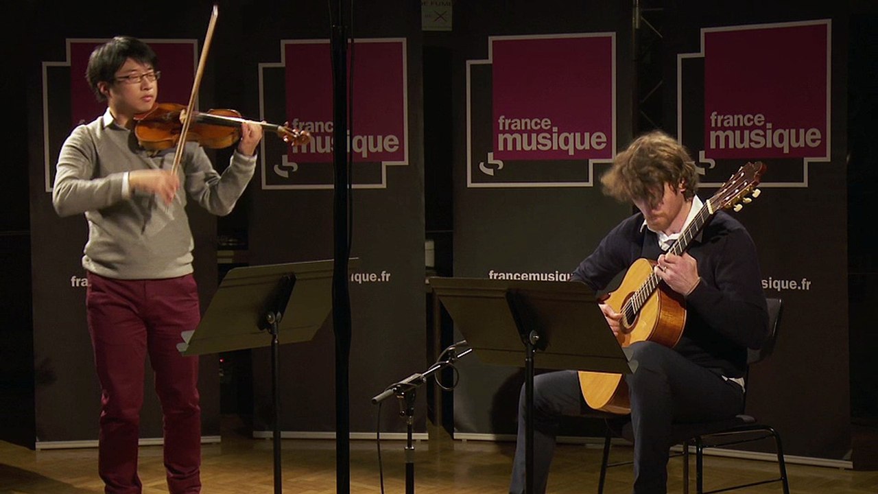 Manuel de Falla : Extraits de la Suite populaire espagnole "El paño moruno", "Asturiana", "Polo" par le Duo Kuo-Lestoquoy I Le live de la matinale