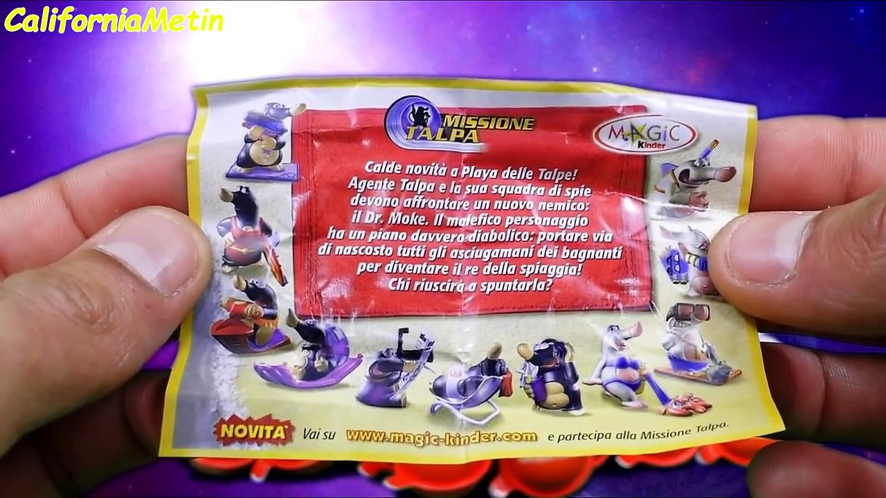 Kinder Joy, Surprise Eggs Rio 2 Shrek Asterix Ice Age 3 Looney Tunes