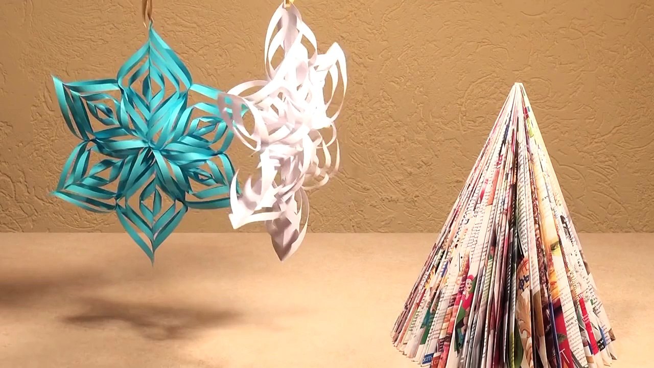 ✱ Снежинки из бумаги ✱