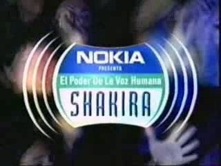 Shakira - Pub  Nokia(2000)