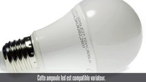 Ampoule led E27, dimmable, 10W, 806 lm, blanc chaud