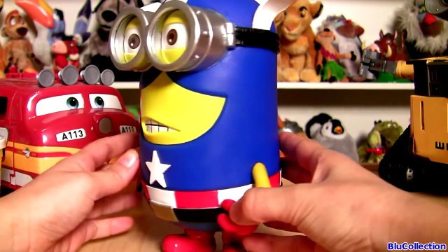 Marvel Minion Dave Captain America 2 Action Figure The Avengers Superhero Play Doh Despicable Me