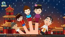 Thai Finger Family | นิ้วโป้งอยู่ไหน | Thai Nursery rhymes