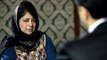 Mehbooba Mufti on PDP-BJP Alliance | My father staked his political career