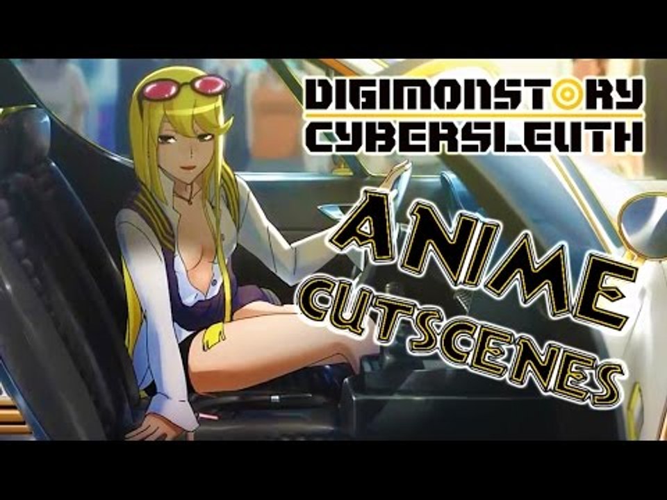 Digimon Story Cyber Sleuth Movie | All Anime Cutscenes + Ending (PS4, VITA)