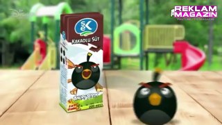 Sek Süt Angry Birds Oyun Kartları Hediyeli Reklamı