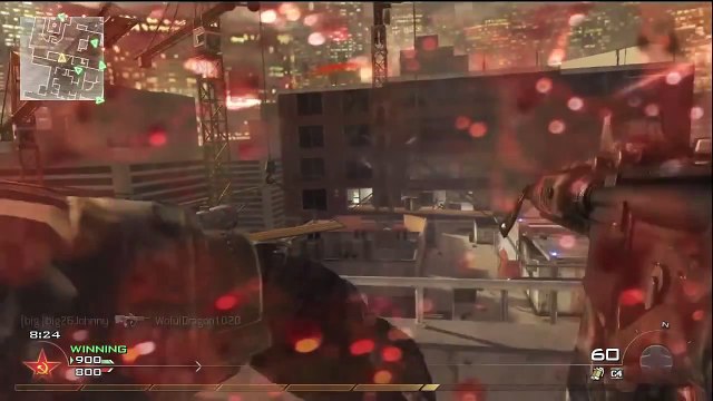 COD MW2 Team Deathmatch - Unstoppable Camping on Highrise!