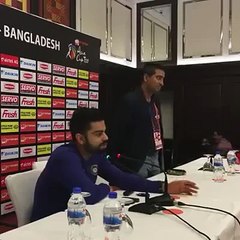 Virat Kohli Praises Muhammad Amir in a Press Conference Asia Cup 2016