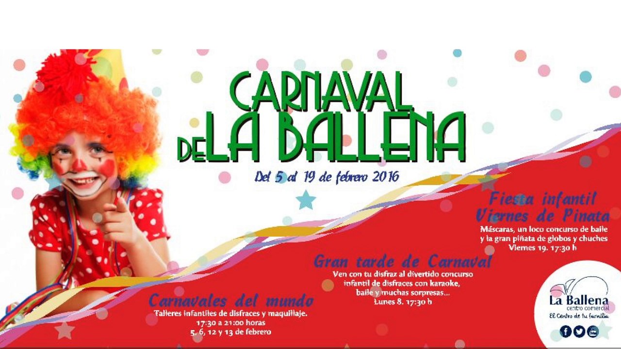 CARNAVAL BALLENA 2016 EVENTOS PETERYPAN