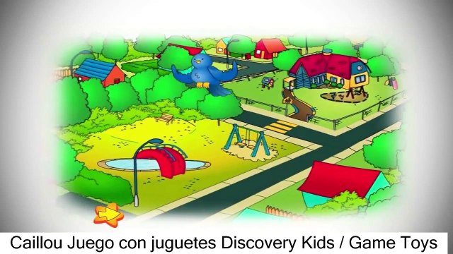 Caillou Juego con juguetes Discovery Kids / Game Toys