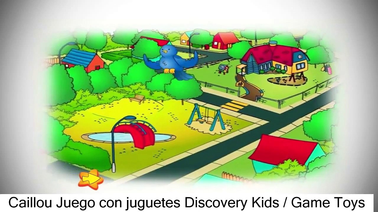 Caillou Juego con juguetes Discovery Kids / Game Toys