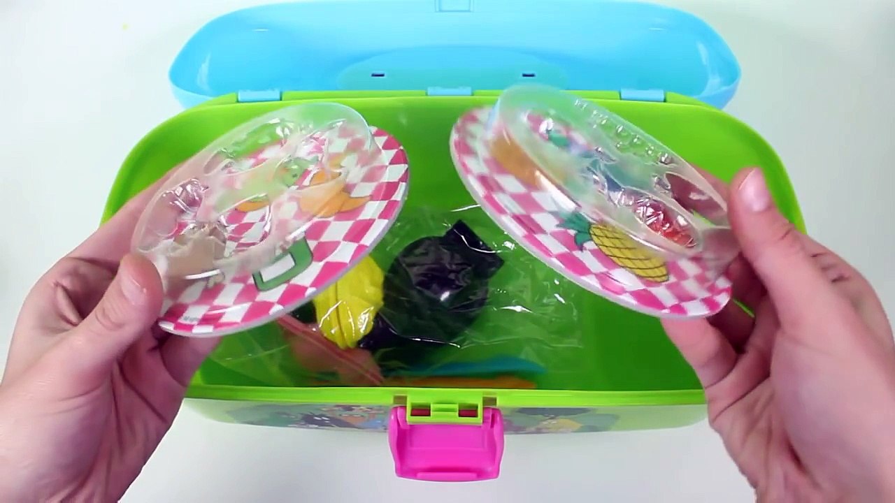 Play Doh Barbapapa Molds and Shapes Carry Case Play Dough Picnic Set Barbapapá Barbapapa Family